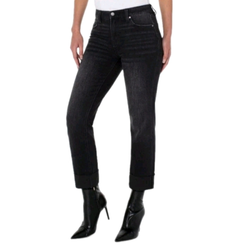 Liverpool Eco The Marley Girlfriend With Cuffs in Herington size 14/32